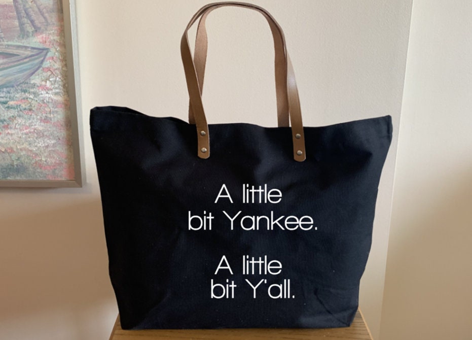 MLB NEW YORK YANKEES Canvas Tote Bag (Black) – The Factory KL