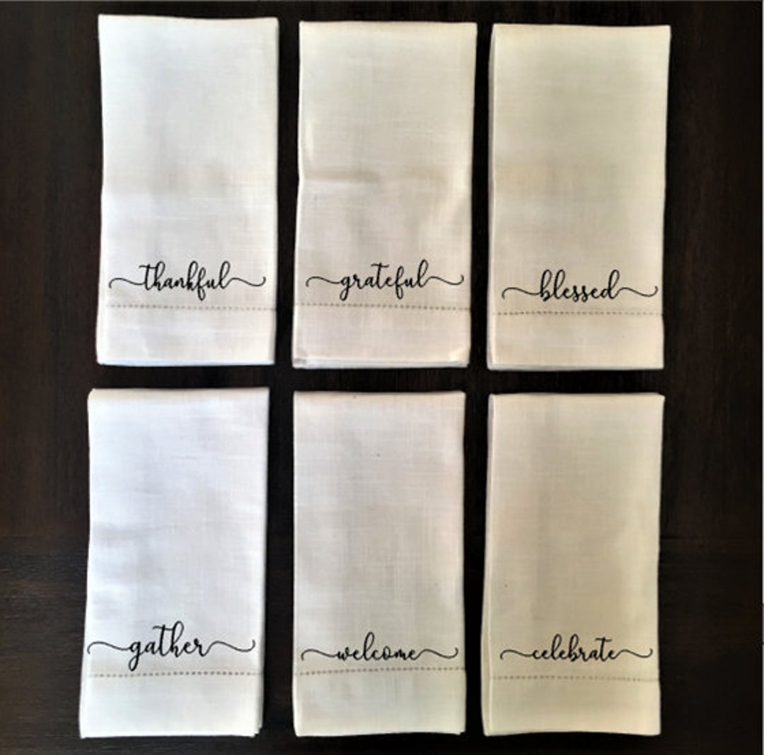 Holiday Thanksgiving Napkin Cloth Table Setting Decor - Etsy