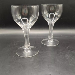 1920’s Bryce Brothers Vintage Champagne Hallow Coupe Glasses