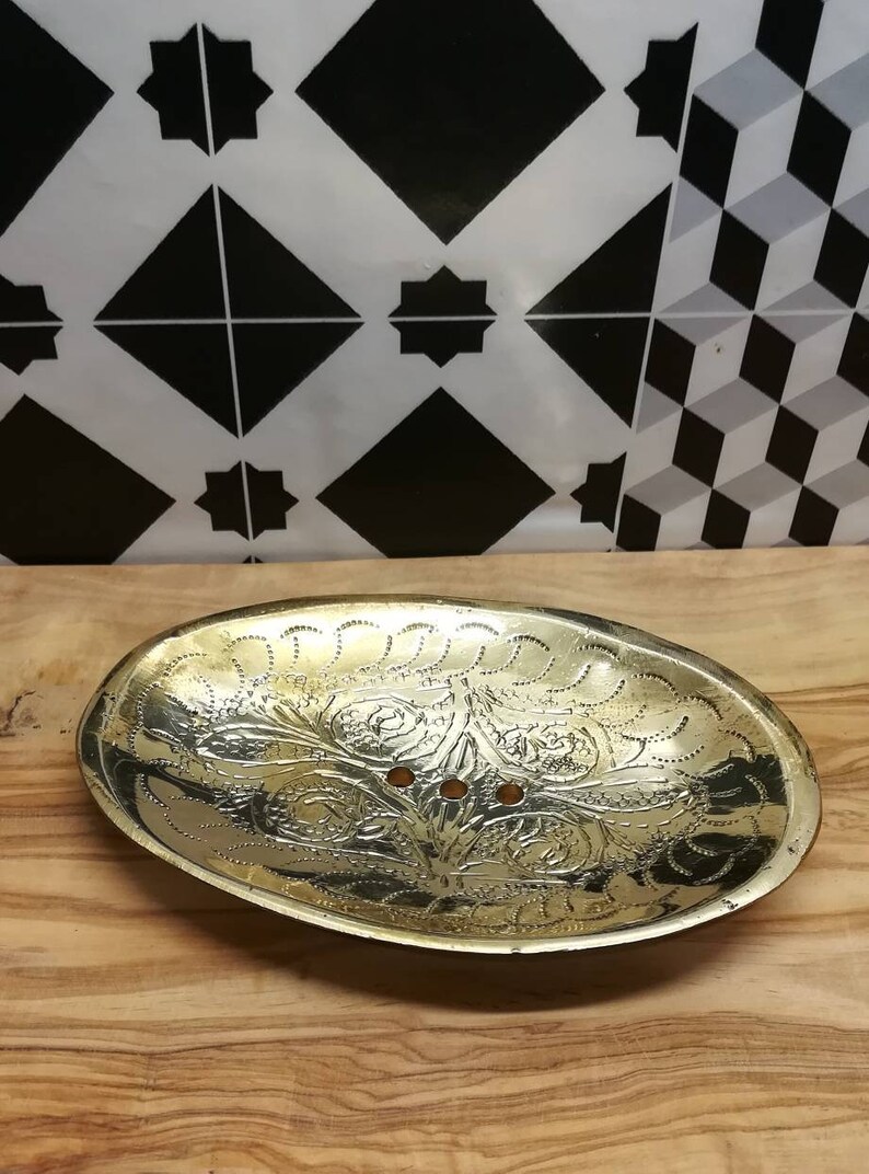 original gift Engraved copper soap door
