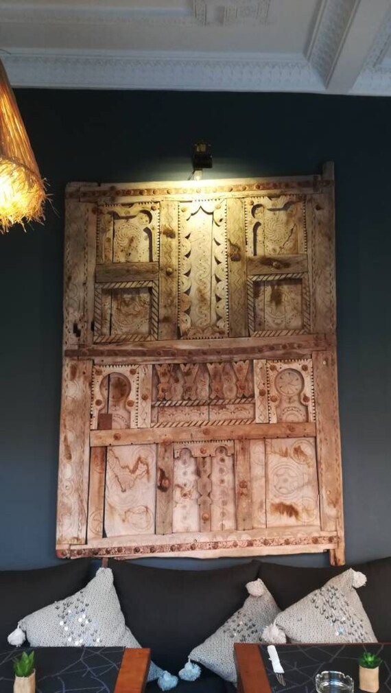 Ancienne Porte Berbère Authentique - Fenêtre de Kasbah