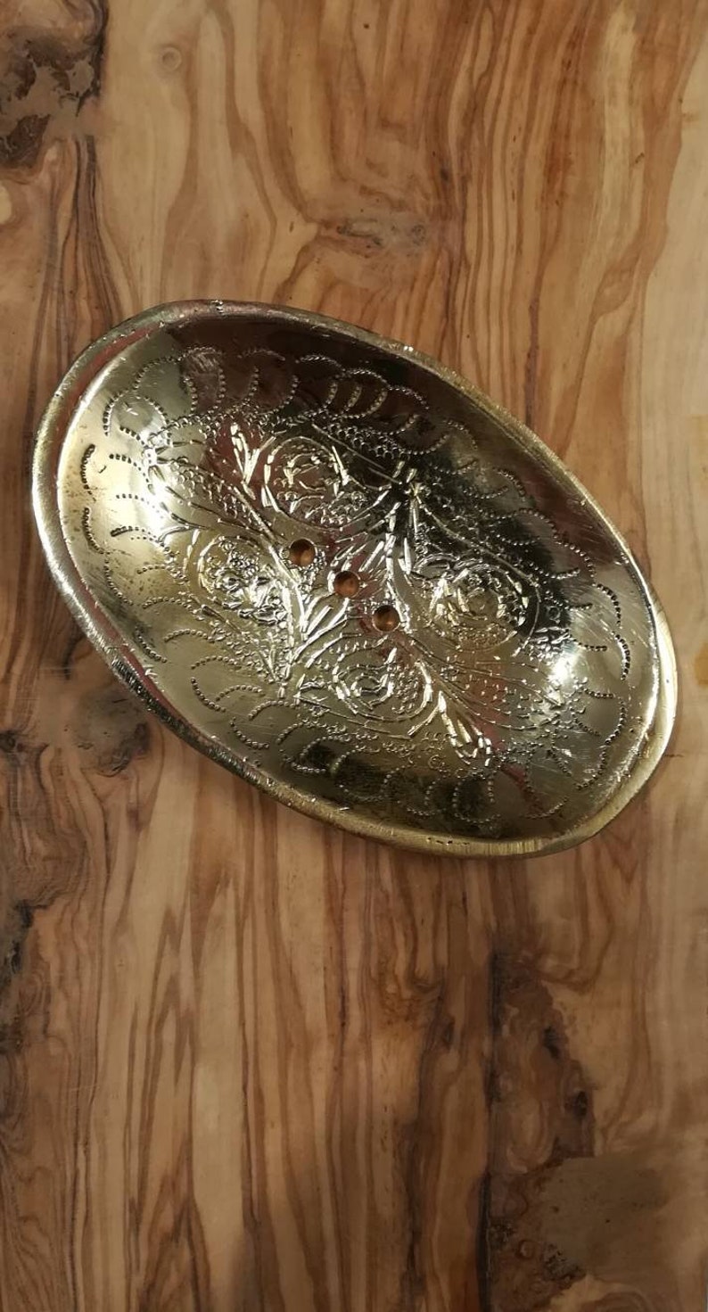 original gift Engraved copper soap door