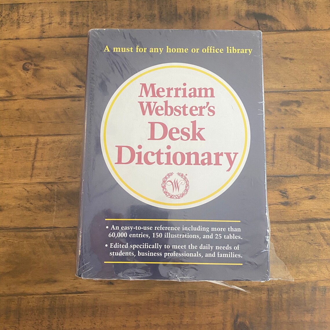 Merriamster's Desk Dictionary 1st Edition by Etsy