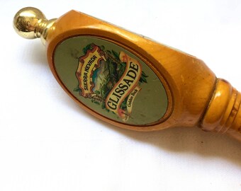 Vintage Sierra Nevada Glissade Beer Tap Handle 11-1/2" Bar Tap Handle Sierra Nevada Beer Knob Glissade Golden Bock