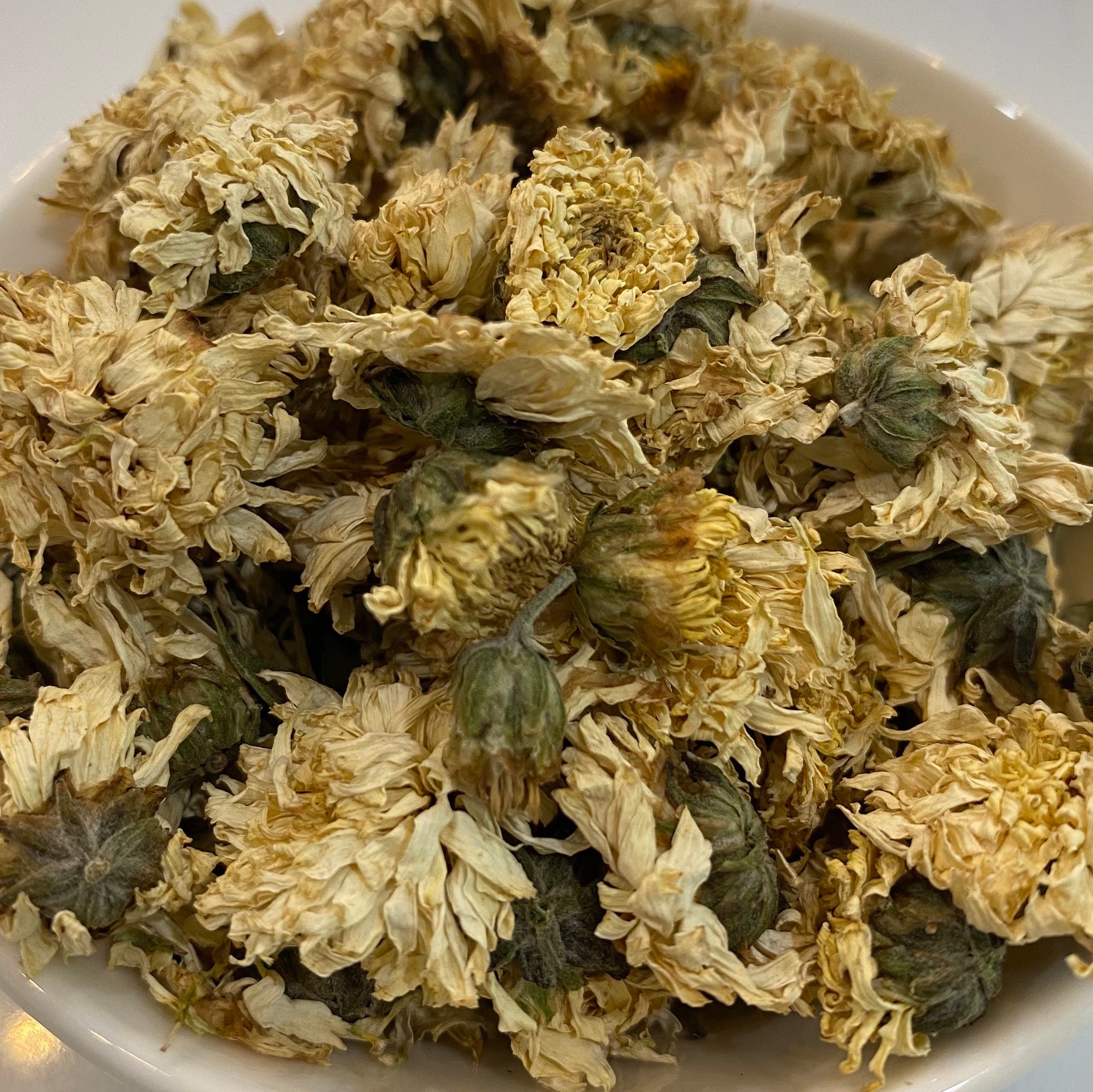 Organic Dried Chrysanthemum Flower Edible Chrysanthemum Etsy UK