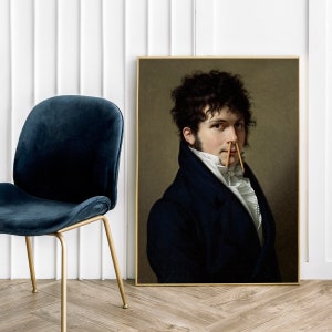 Póster de Mr Pencil - Impresión artística divertida Póster de arte Pintura Galería de pósteres