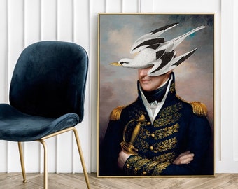 Nieuwe Commandant - Poster Art Trendy Populair Schilderij