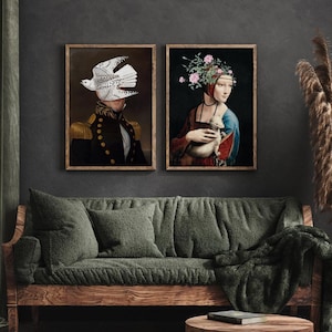 Set of 2 Prints, Set of 2 Wall Art, Set of 2 posters