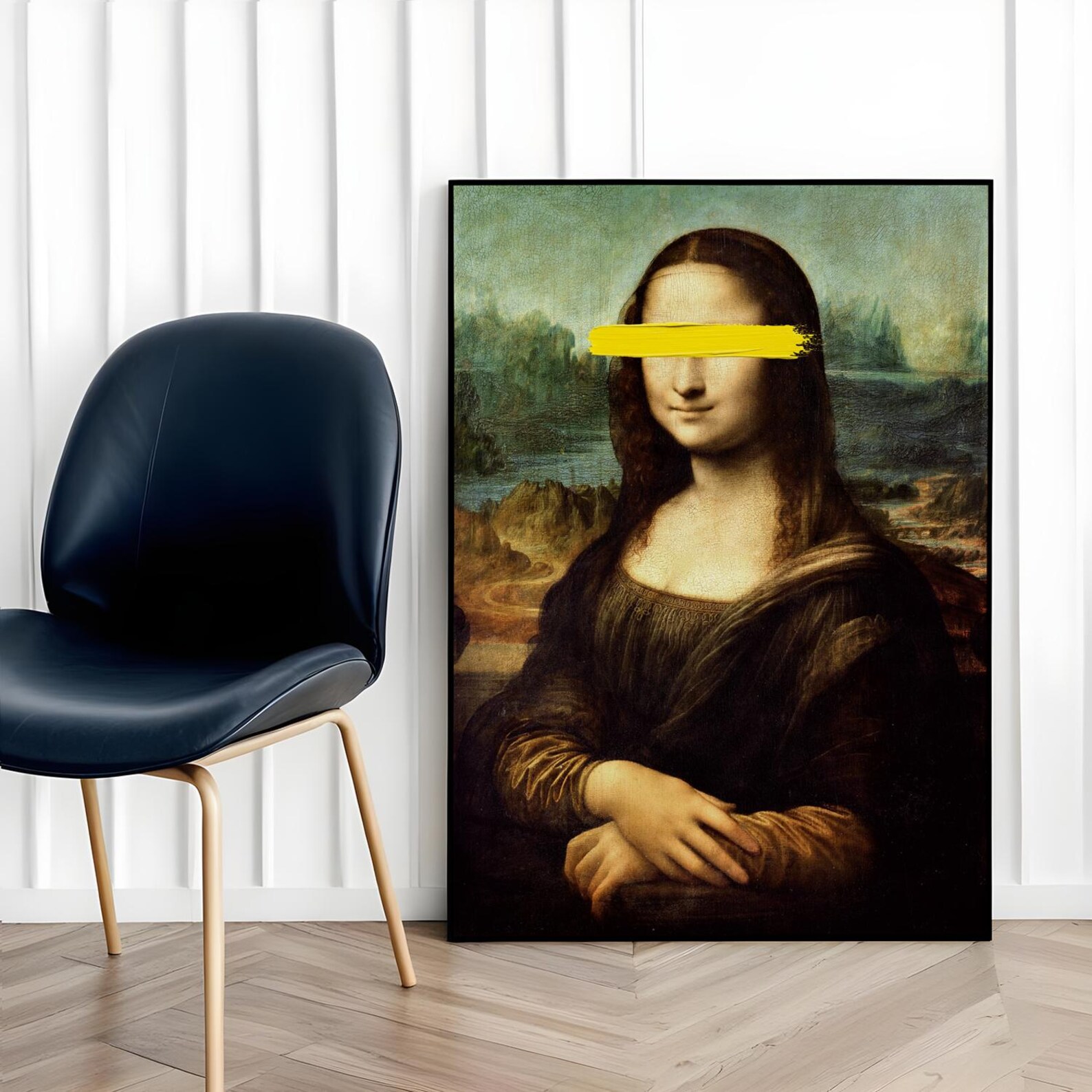 Monalisa Mona Lisa Leonardo Da Vinci Poster Funny Art Print - Etsy