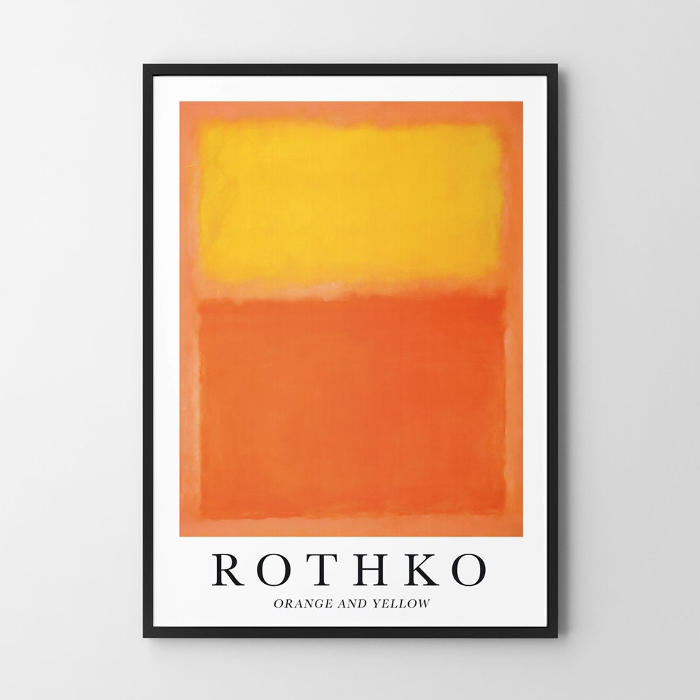 rothko-orange-and-yellow-mark-rothko-art-poster-art-abstract-etsy