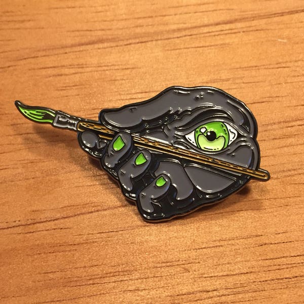 Hand of Creation - Ninja'd OUT edition - enamel pin