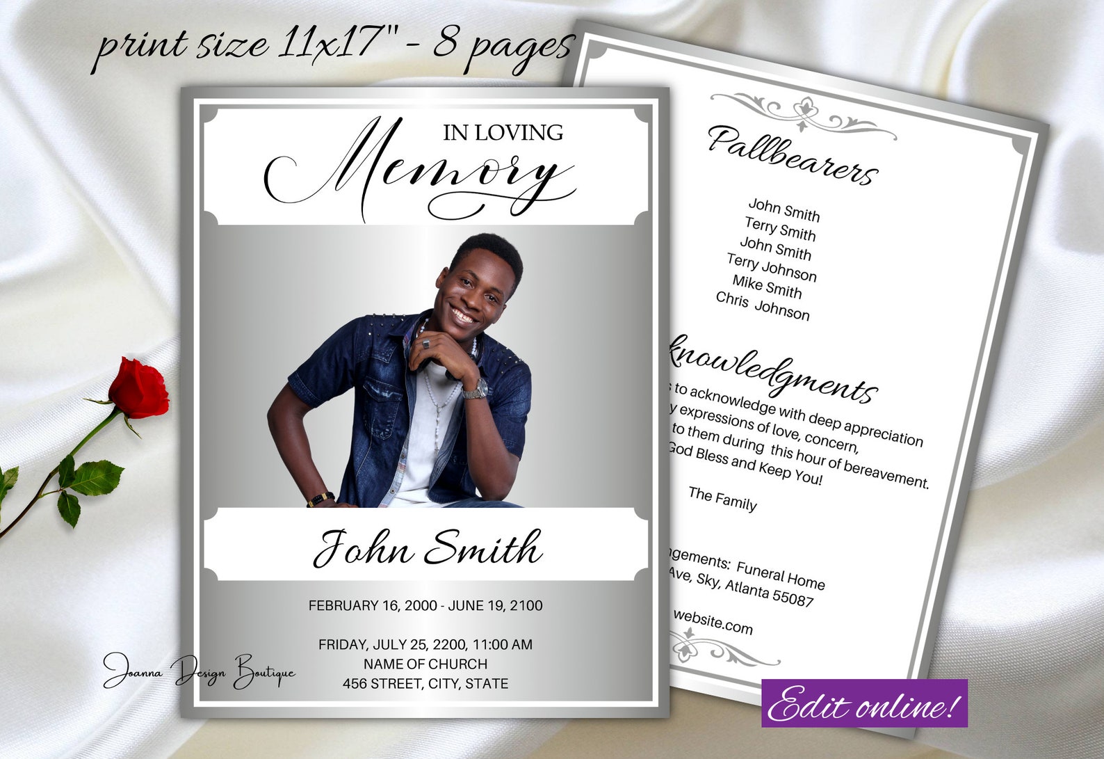 11x17-funeral-program-template