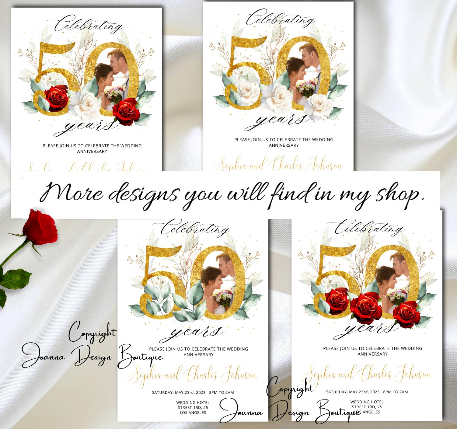 Personalised Wedding Day & Evening Invitations - Choose