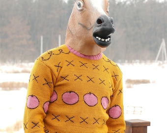 Custom replica yellow sweater from famous TV show