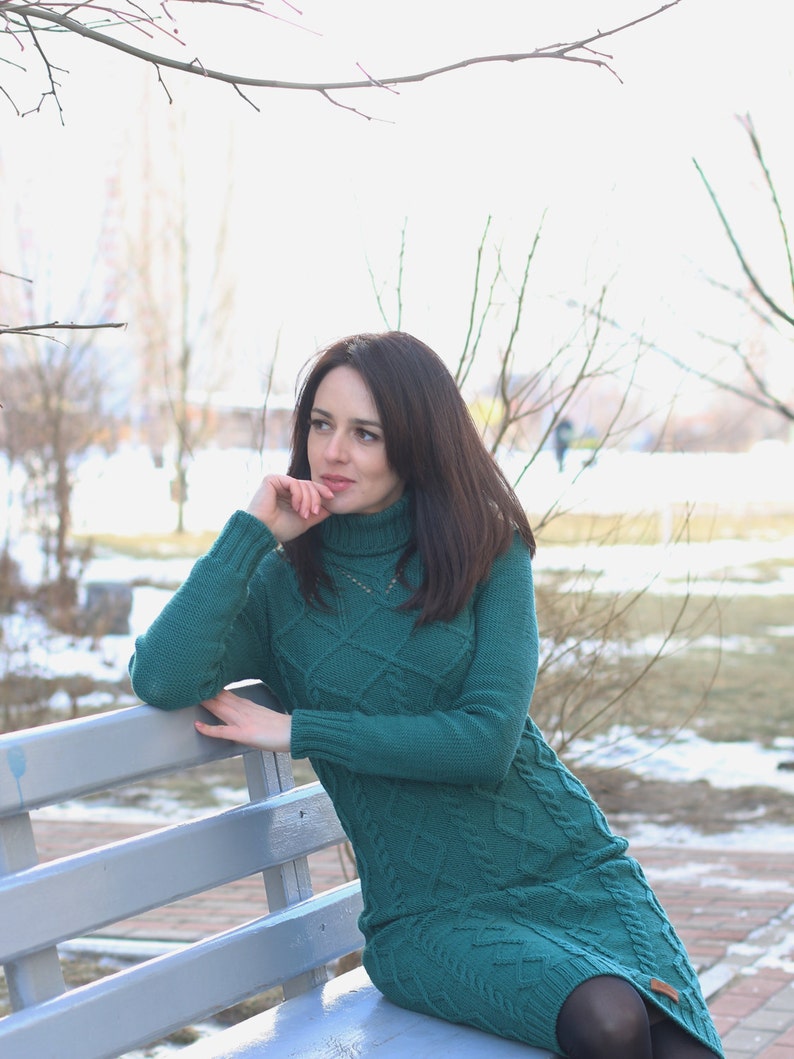 Aran Knit Dress