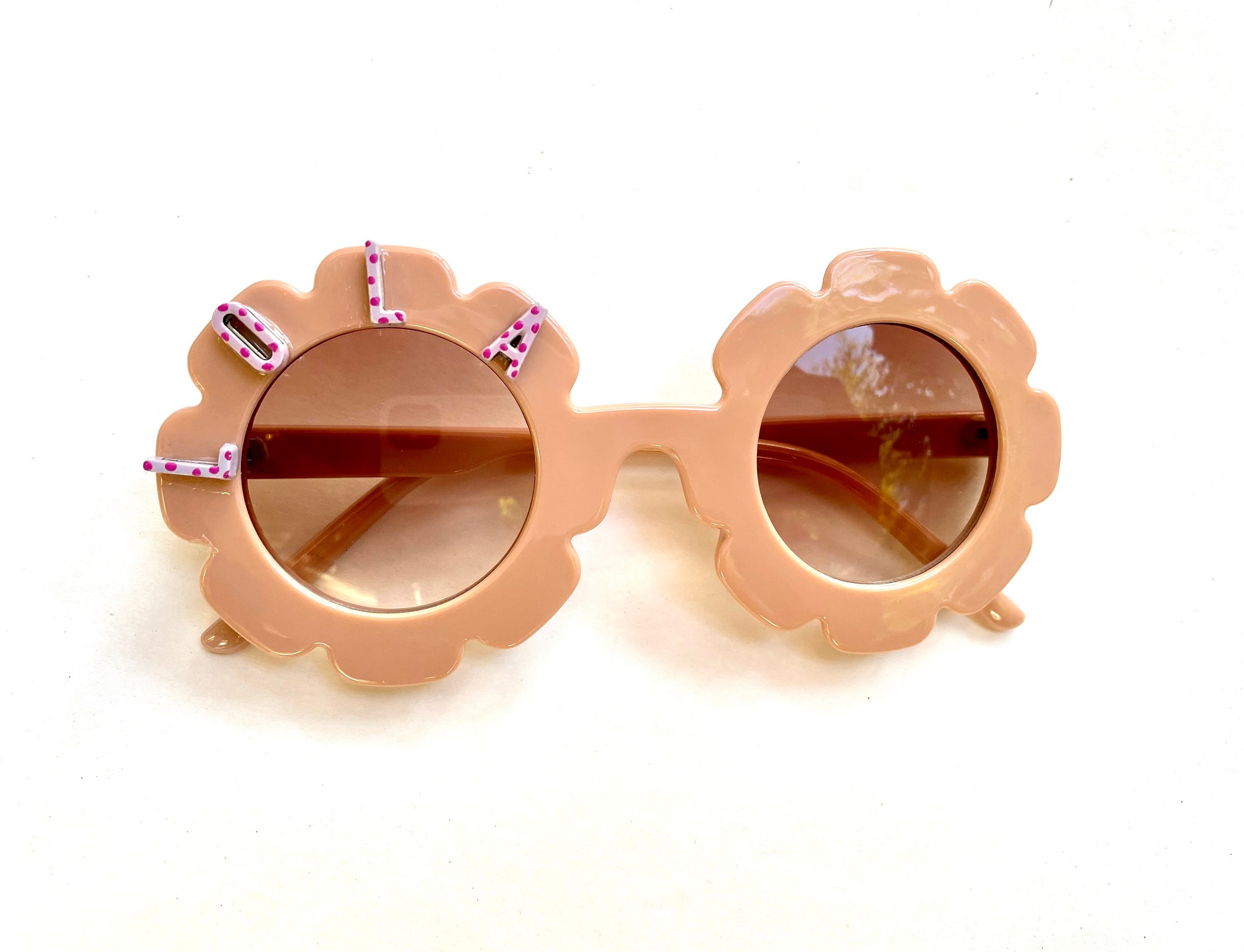 Personalized Baby flower sunglasses / baby sunglasses / baby Etsy