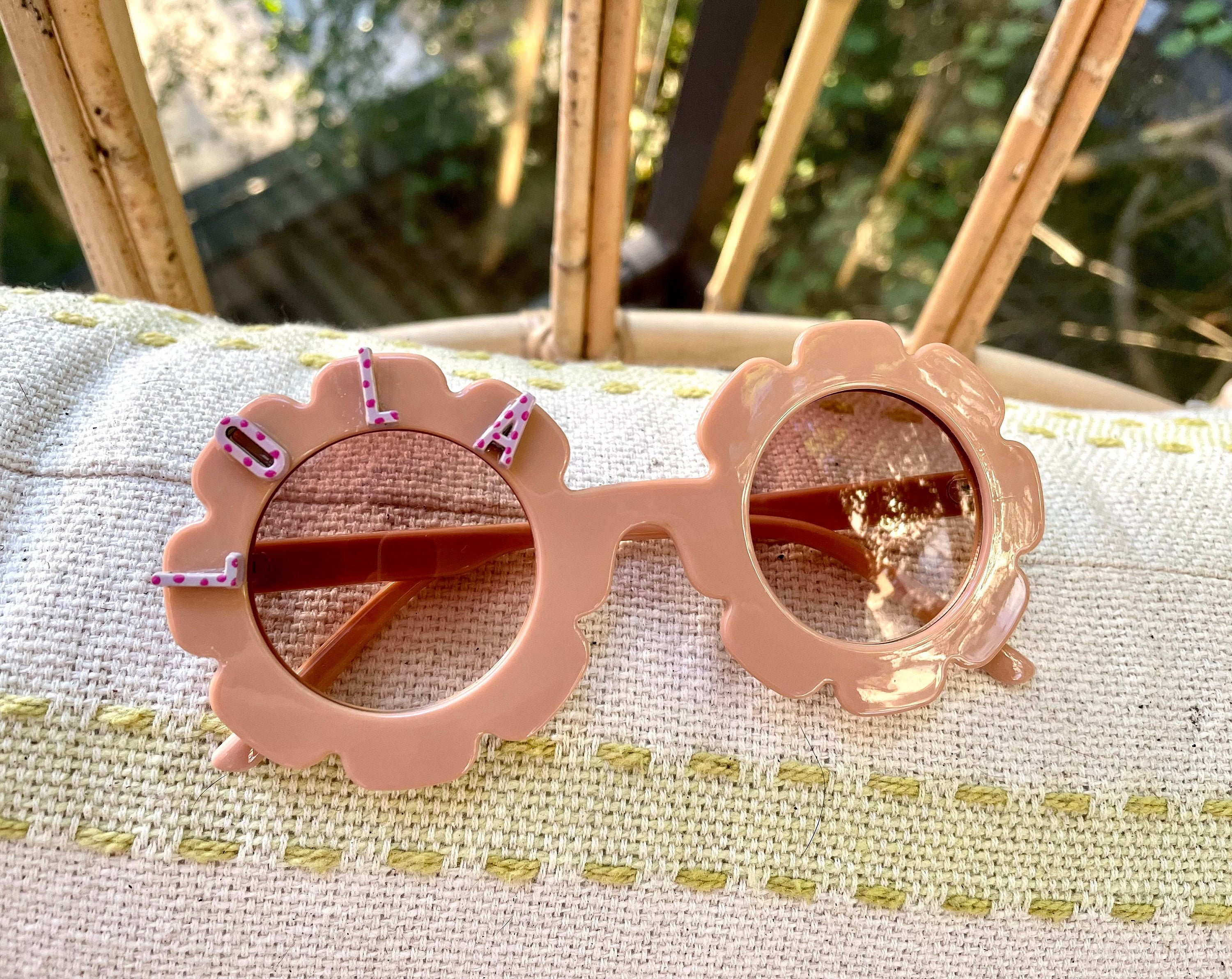 Personalized Baby flower sunglasses / baby sunglasses / baby Etsy