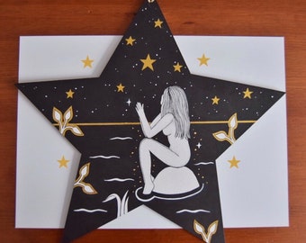 The Star | Tarot Wall Hanging | Tarot Gift | Tarot Art | Major Arcana