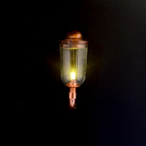 steampunk large LED light