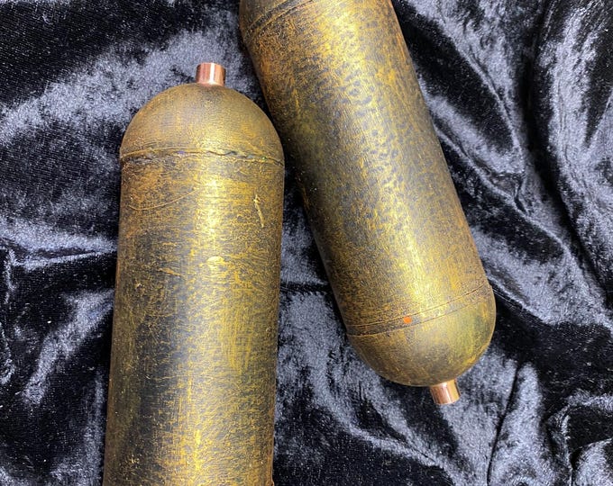 Steampunk fake air/fuel tank. for cosplay jetpack x 2