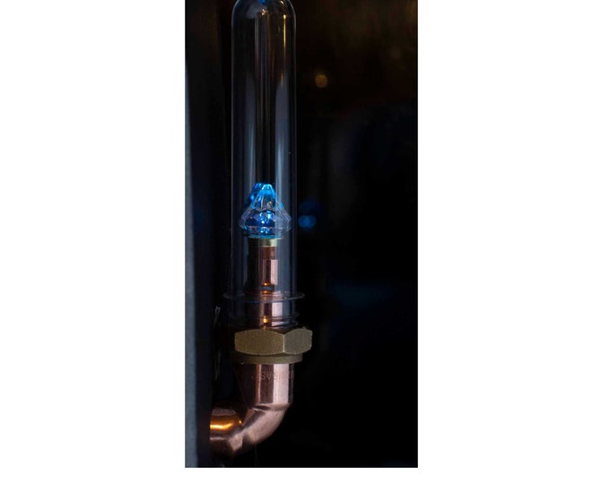 Steampunk crystal  tube