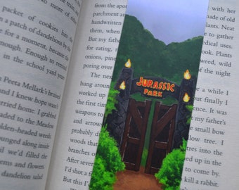 Jurassic Park Inspired Bookmark