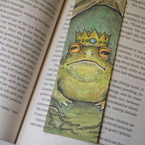 King Toad Bookmark