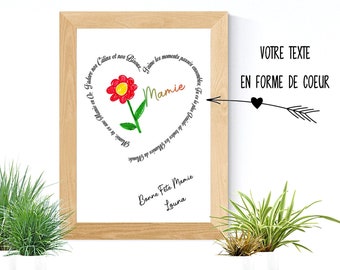 Cadre De Grand Mere Etsy