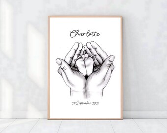 Newborn Sketch Etsy France Newborn Sketch Etsy France