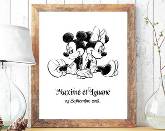 Mickey Poster Etsy Mickey Poster Etsy