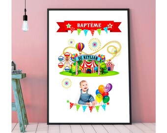 Bapteme Fete Foraine Etsy Bapteme Fete Foraine Etsy