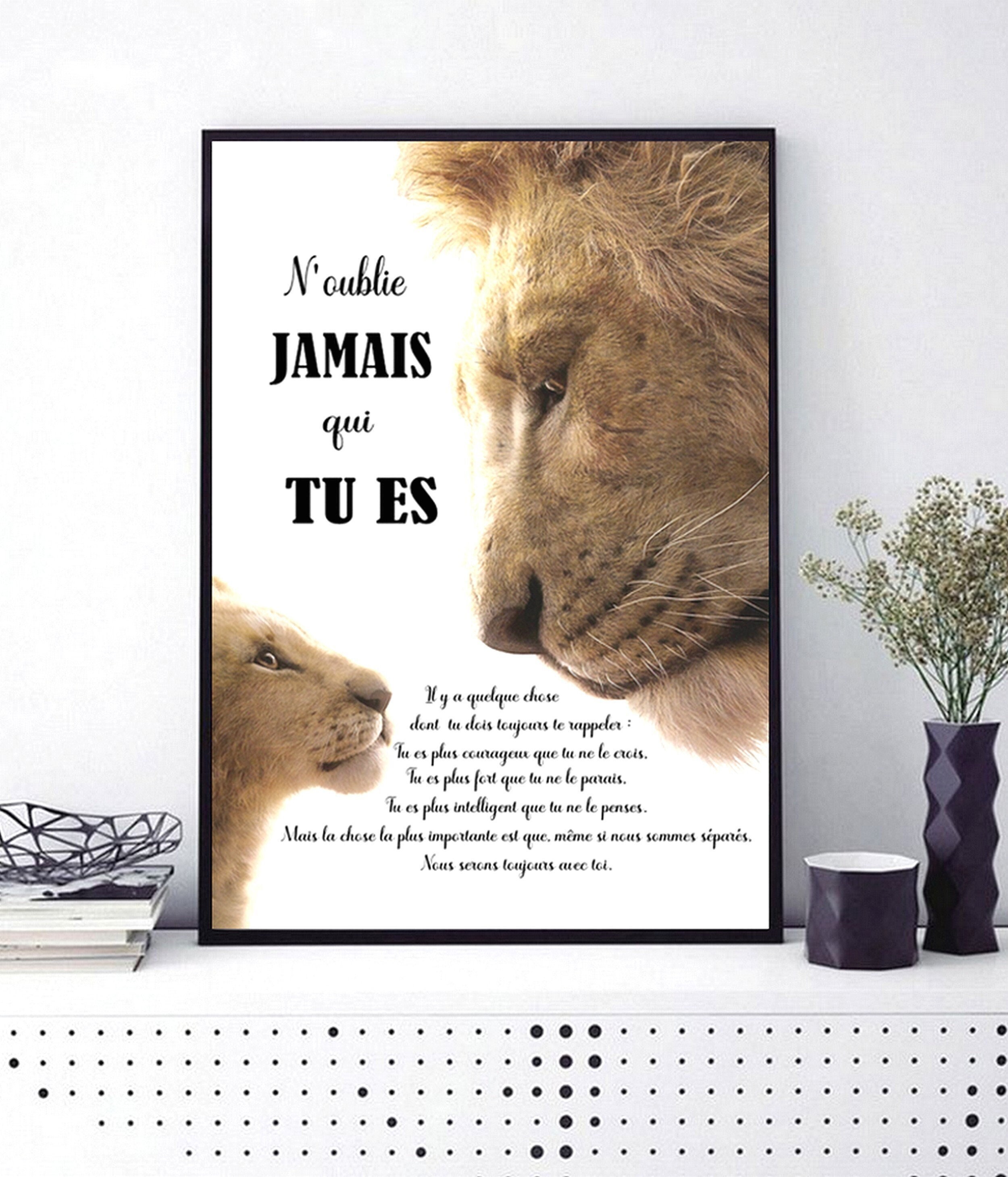 Citations De Roi Lion Etsy France