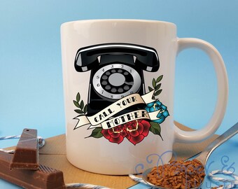 personalised funny coffee cup gift for son or daughter for work