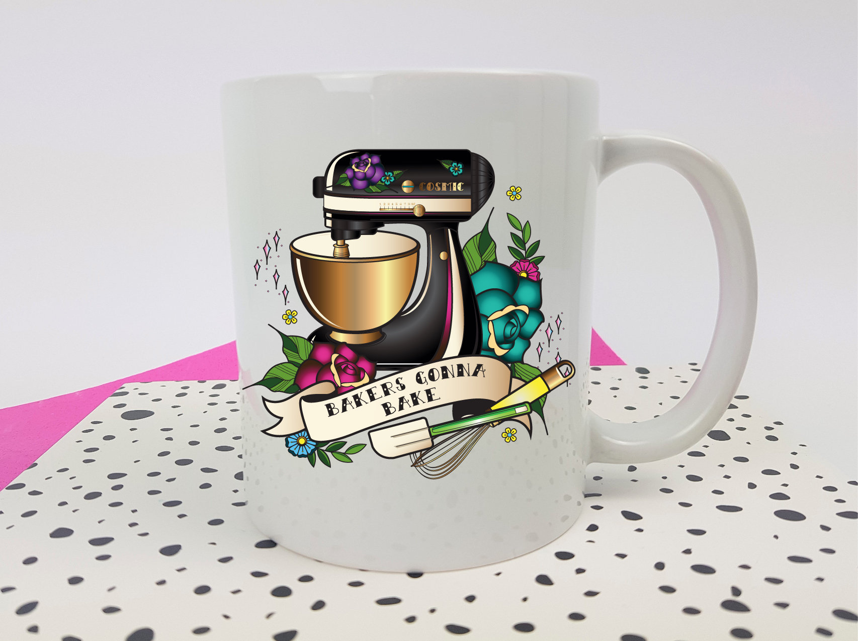 Baking themed gift personalised mug baking gift baker mug Etsy