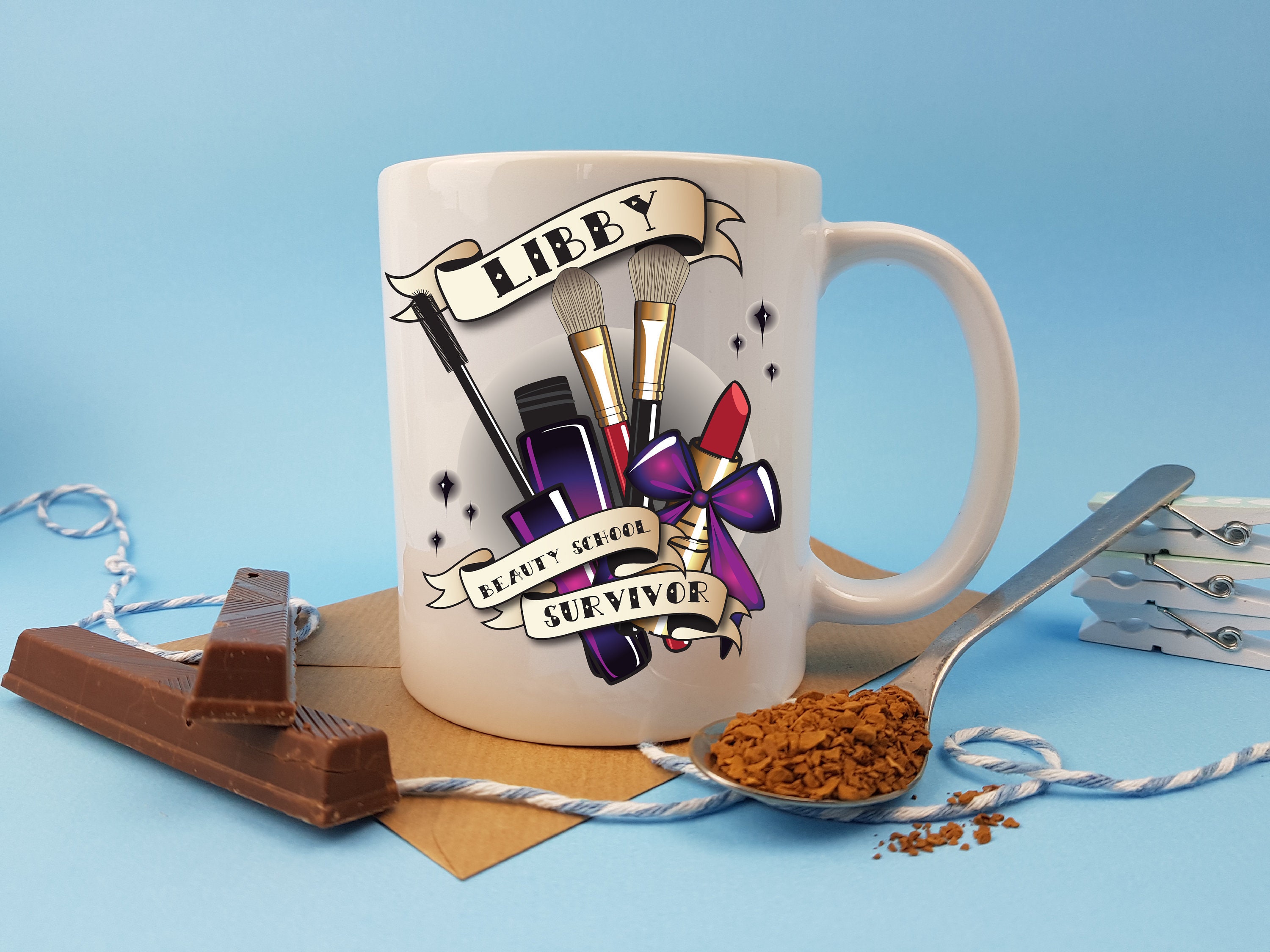 Personalised beautician gift beautician mug makeup artist Etsy