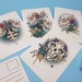 Skull Postcards, Skull Print, Sugar Skull Art Print, Set of Postcards ...