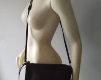 Coach Basic Bag / Brown Crossbody Leather Shoulder Bag