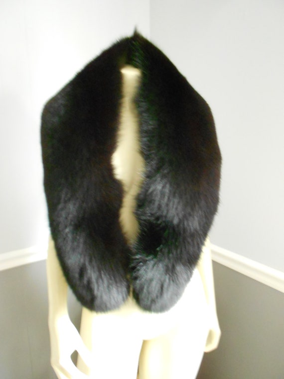 Fox Fur Collar / Huge Fox Collar