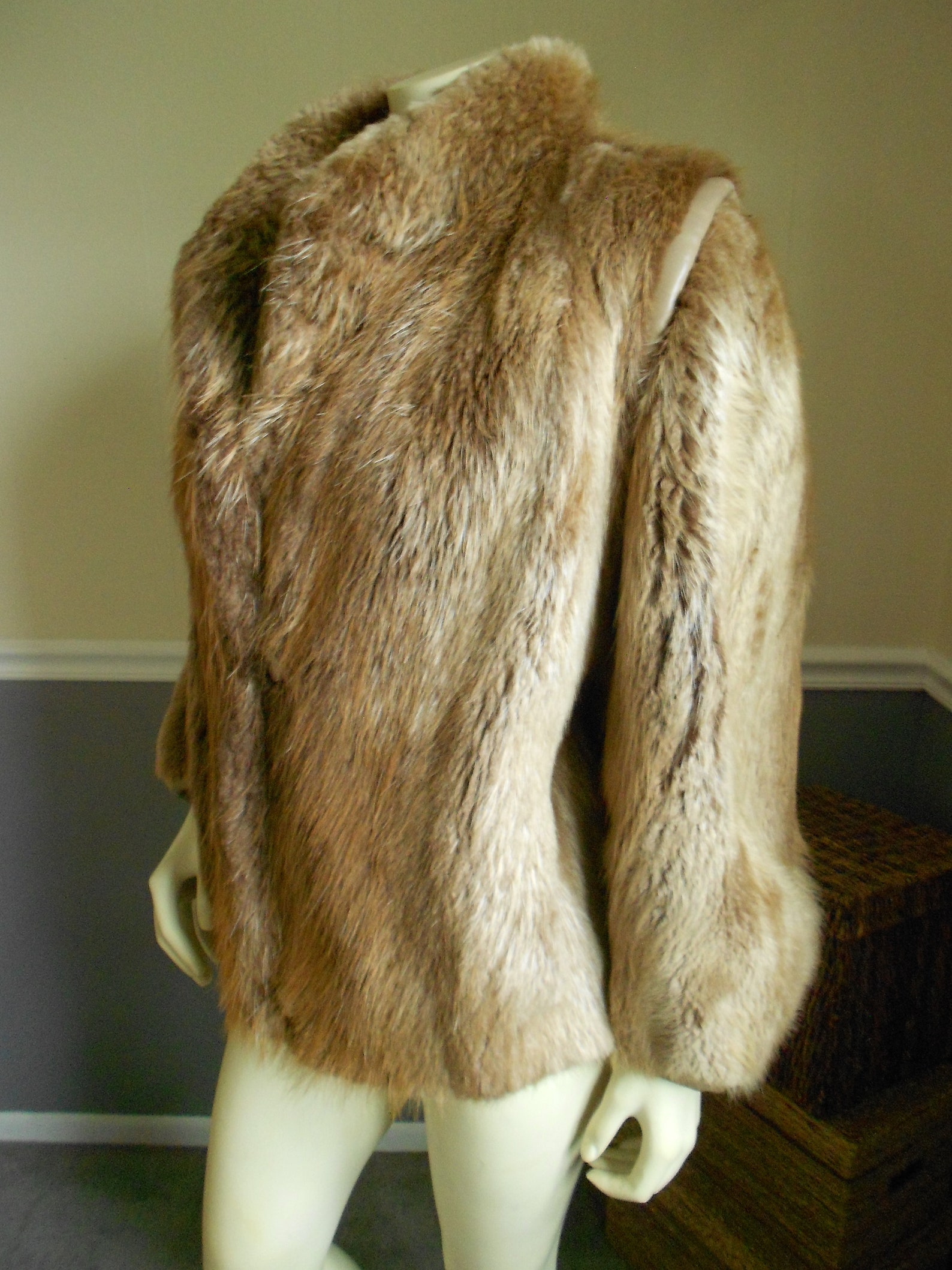 Beaver Fur Coat / Size Large Etsy