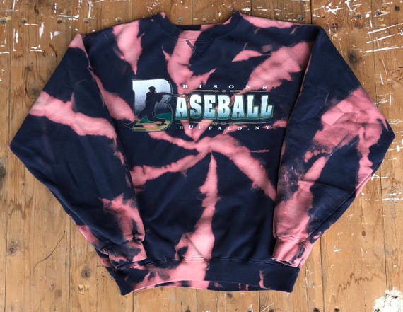 Vintage Buffalo Bisons Bleached Sweatshirt