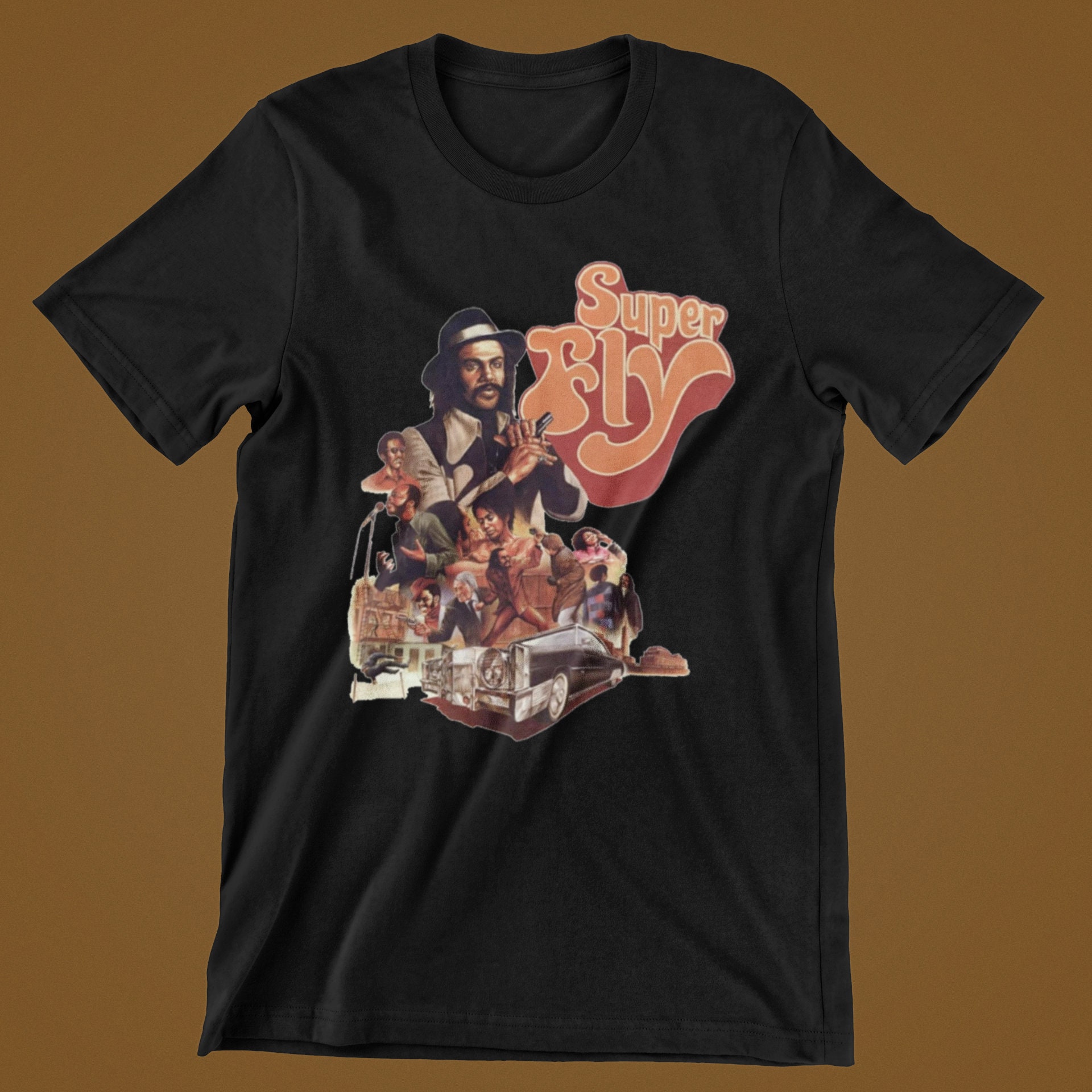 Superfly Movie T-shirt: 1972 Blaxploitation Film - Etsy