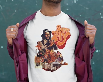 Superfly Movie T-shirt: 1972 Blaxploitation Film - Etsy
