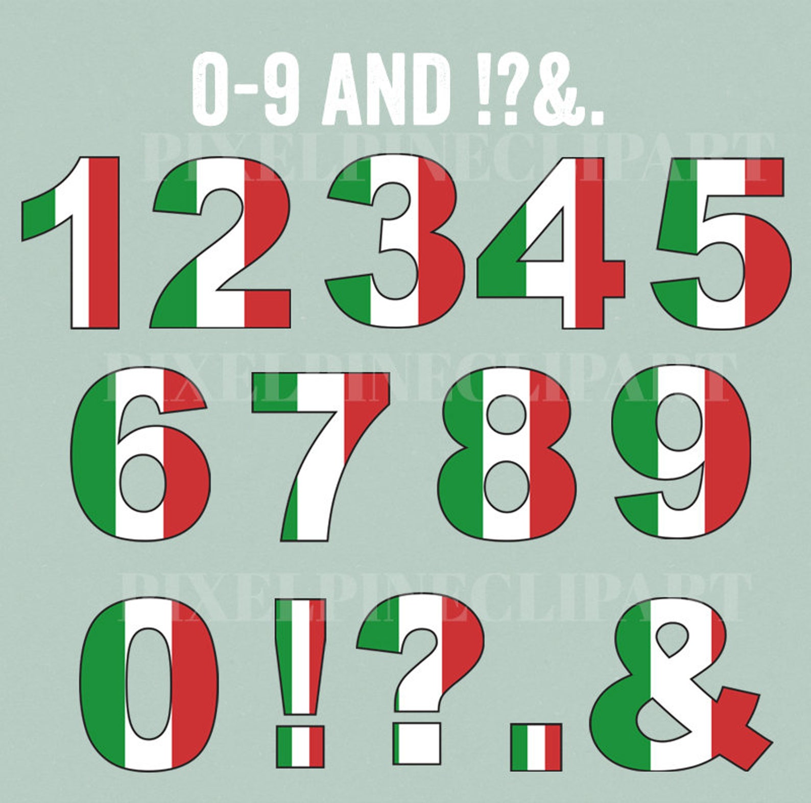 Italienische Stadt 5 Buchstaben Mit R Italienische Flagge Alphabet Cliparts italienische Buchstaben - Etsy.de