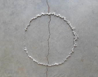 Halsband i silvergranulation, namn utanför scenen - "En midsommarnattsdröm"