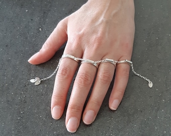 Statement Rings, Kinetic Jewelry, Sterling Silver Rings