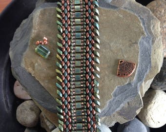 Sage Squared Bracelet