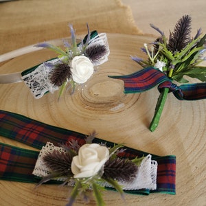 Tartan corsage hot sale