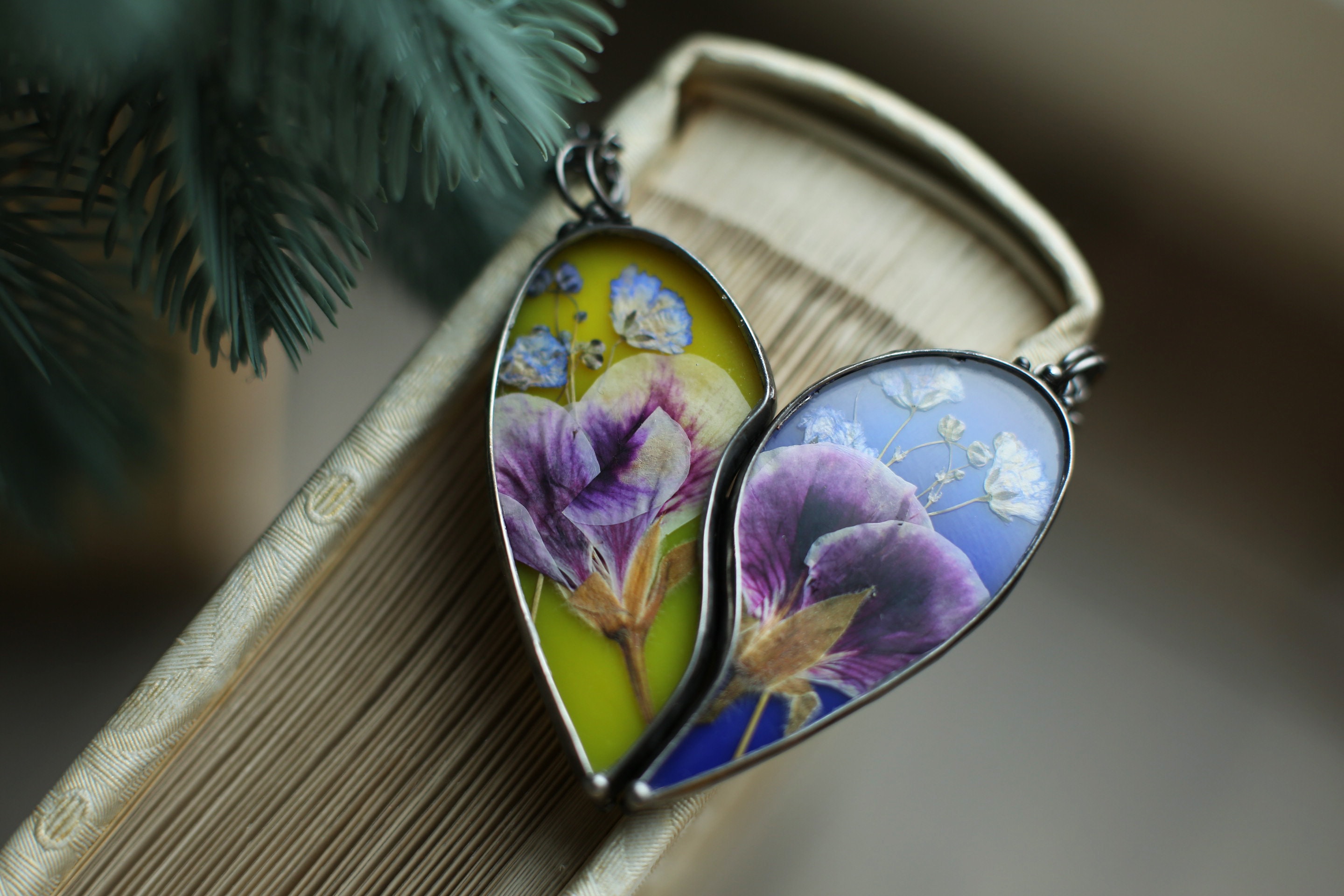 Ukrainian Flag Necklaces Blue and Yellow Jewelry Couple Etsy