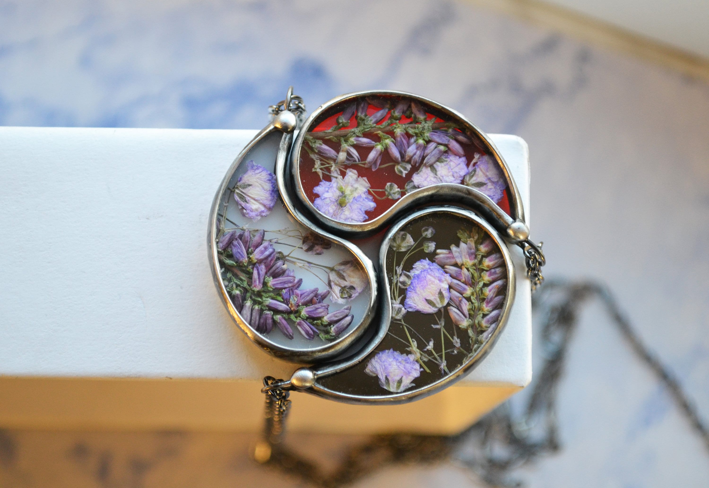 Set of 3 pendants, Yin Yang best friend necklaces, BFF, Sister necklaces, Three Friends Necklaces, Matching Necklaces, Friendship Jewelry