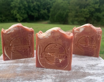 Berry Vanilla Goat Milk Soap